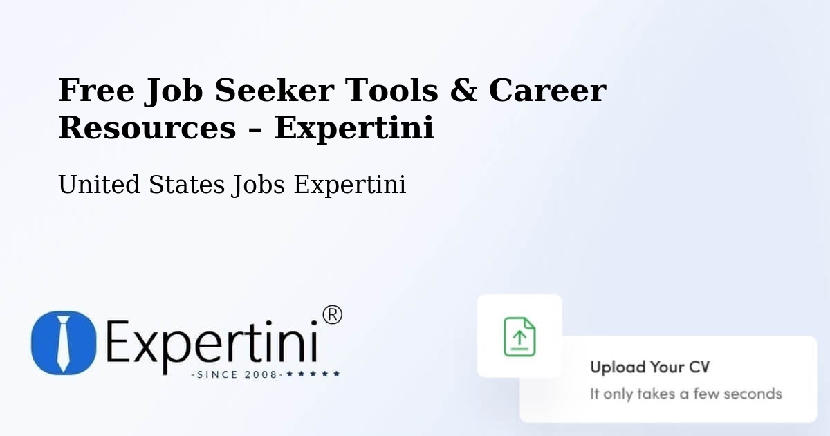 Free Job Seeker Tools & Career Resources – Grayson Valley - Grayson Valley, United States Jobs Expertini